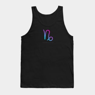 Gradient Capricorn Zodiac Tank Top